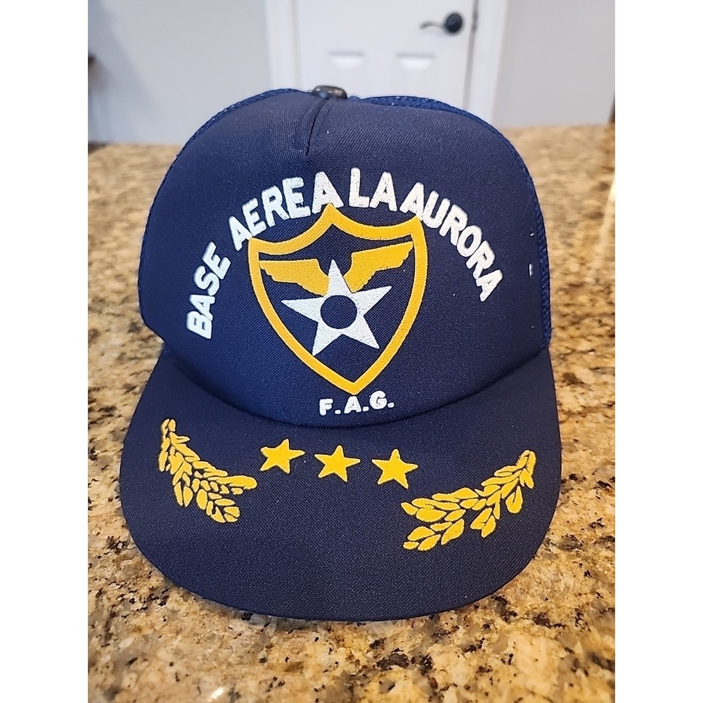 Guatemalan Air Force Base Vintage‎ Hat